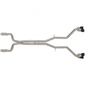 Kooks 3" Catted Header-Back Street Screamer Exhaust w/Black Tips.