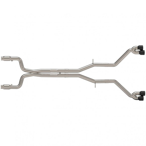Kooks 3" Catted Header-Back Street Screamer Exhaust w/Black Tips.