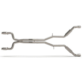 Kooks 3" Catted Header-Back Street Screamer Exhaust w/Polished Tips.