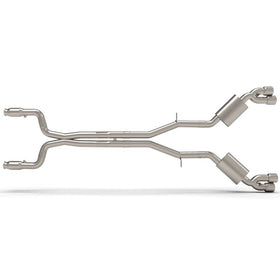 Kooks 3" SS GREEN Catted Header-Back Exhaust w/SS Quad Tips. 2016-2024 Camaro SS/ZL1. Tips