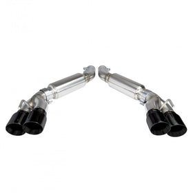 Kooks 2016 + Chevrolet Camaro SS LT1 3in Axle Back Exhaust System w/ Mufflers and Black Quad Tips