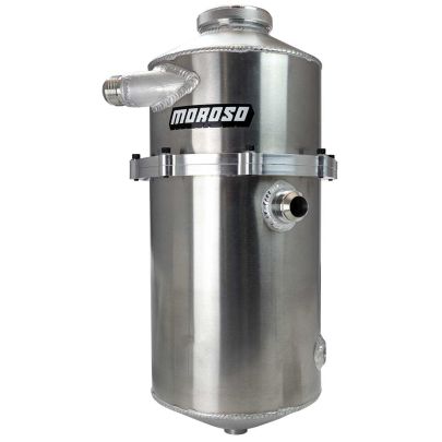 DRY SUMP TANK, 2 PC 60 40 SPLIT, 19 IN TALL, 8 IN DIA, 9.25 QT