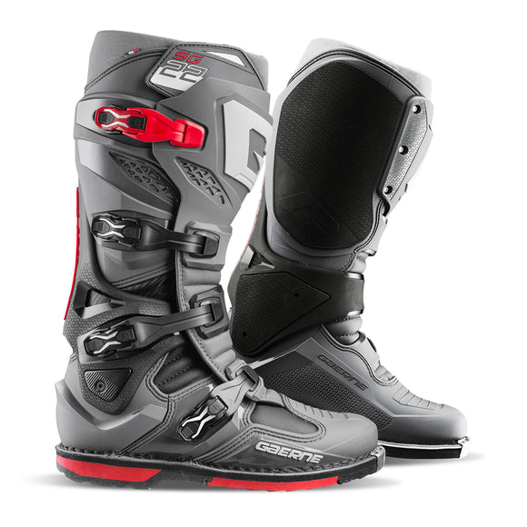 Gaerne SG22 Boot Anthracite/ Black/Red Size - 13