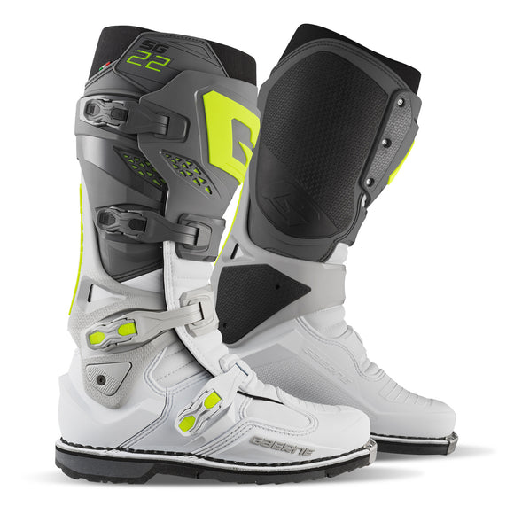 Gaerne SG22 Boot Anthracite/ White/Grey Size - 7