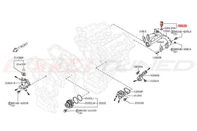 Nissan OEM Coolant Temp Sensor for R35 GTR Z 370Z 350Z (22630-ED000) - 0