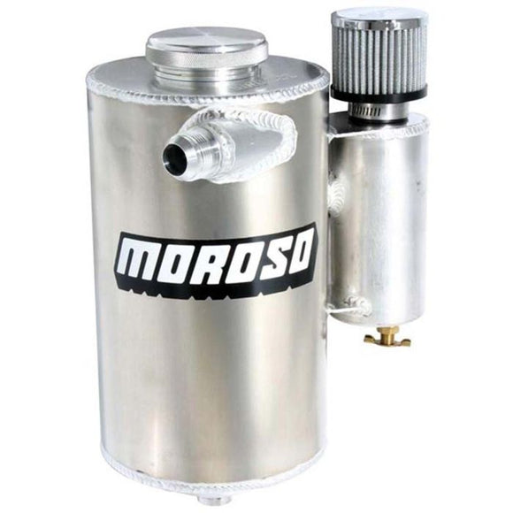 Moroso Dry Sump Oil Tank - 15in Tall - Single -16An Fitting w/Breather