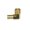 Moroso 90 Degree Fitting - 1/2in NPT to 5/8in Barbed - Brass - Single-1
