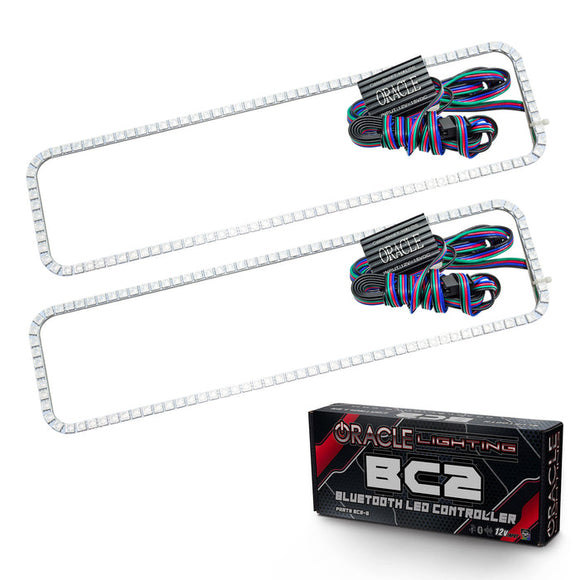 Oracle GMC Sierra 88-98 Halo Kit - ColorSHIFT w/o Controller SEE WARRANTY