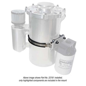 Moroso Dry Sump Oil Tank Mounting Kit w/Remote Filter Mount - 7in Tanks - Single - 0