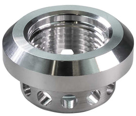 FITTING, VENTED, -10AN, WELD IN BUNG, W INTEGRAL BAFFLE - 0