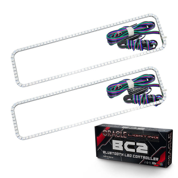 Oracle Chevrolet Blazer 92-94 Halo Kit - ColorSHIFT w/o Controller SEE WARRANTY