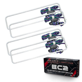 Oracle Chevrolet Blazer 92-94 Dual Halo Kit - ColorSHIFT w/o Controller SEE WARRANTY