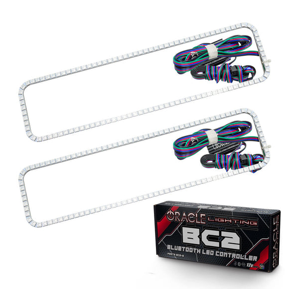 Oracle Chevrolet Suburban 92-99 Halo Kit - ColorSHIFT w/o Controller SEE WARRANTY