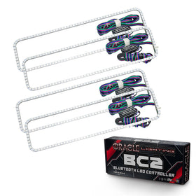 Oracle Chevrolet Suburban 92-99 Dual Halo Kit - ColorSHIFT w/o Controller SEE WARRANTY