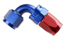 Mr. Gasket -12 AN 90 Degree Swivel Hose End - Red & Blue-1