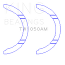 King Engine Bearings Mitsubishi EVO X 4B11T/Hyundai G4KC/G4KD/G4KE Thrust Washer Set-2