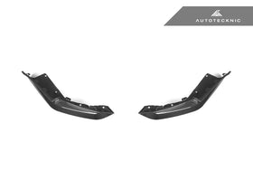 AutoTecknic G8X M3 / M4 Dry Carbon OEM-Spec Rear Splitter Set - 0