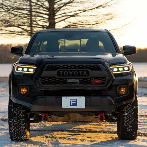 Form Lighting 2016-2023 Toyota Tacoma LED Projector Headlights with Selectable DRL (Pair)