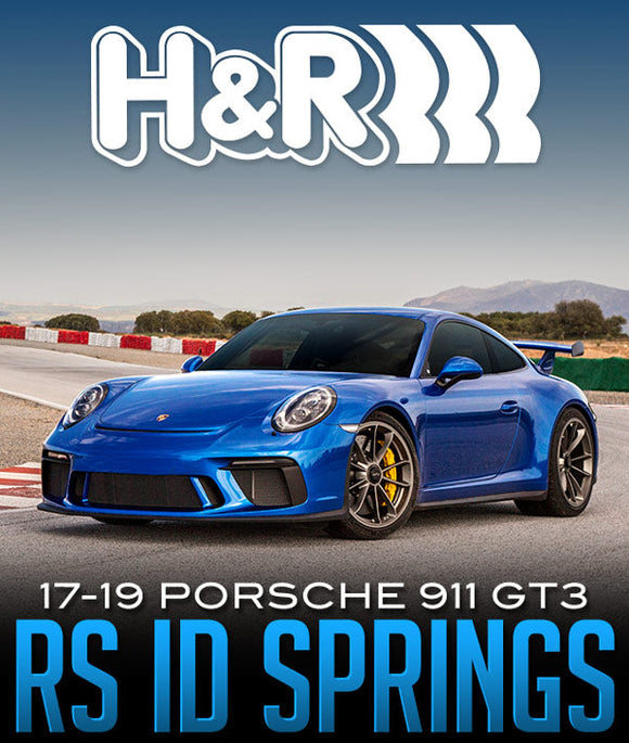 H&R RS ID SPRINGS: 2017–2019 PORSCHE 911 GT3