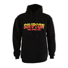 SIMPSON SIMPSON RACING STRIPES HOODIE 3X