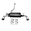 Flowmaster 13-14 Fr-S / Brz American Thunder Cat-Back System 409S - Dual Rear Exit-4