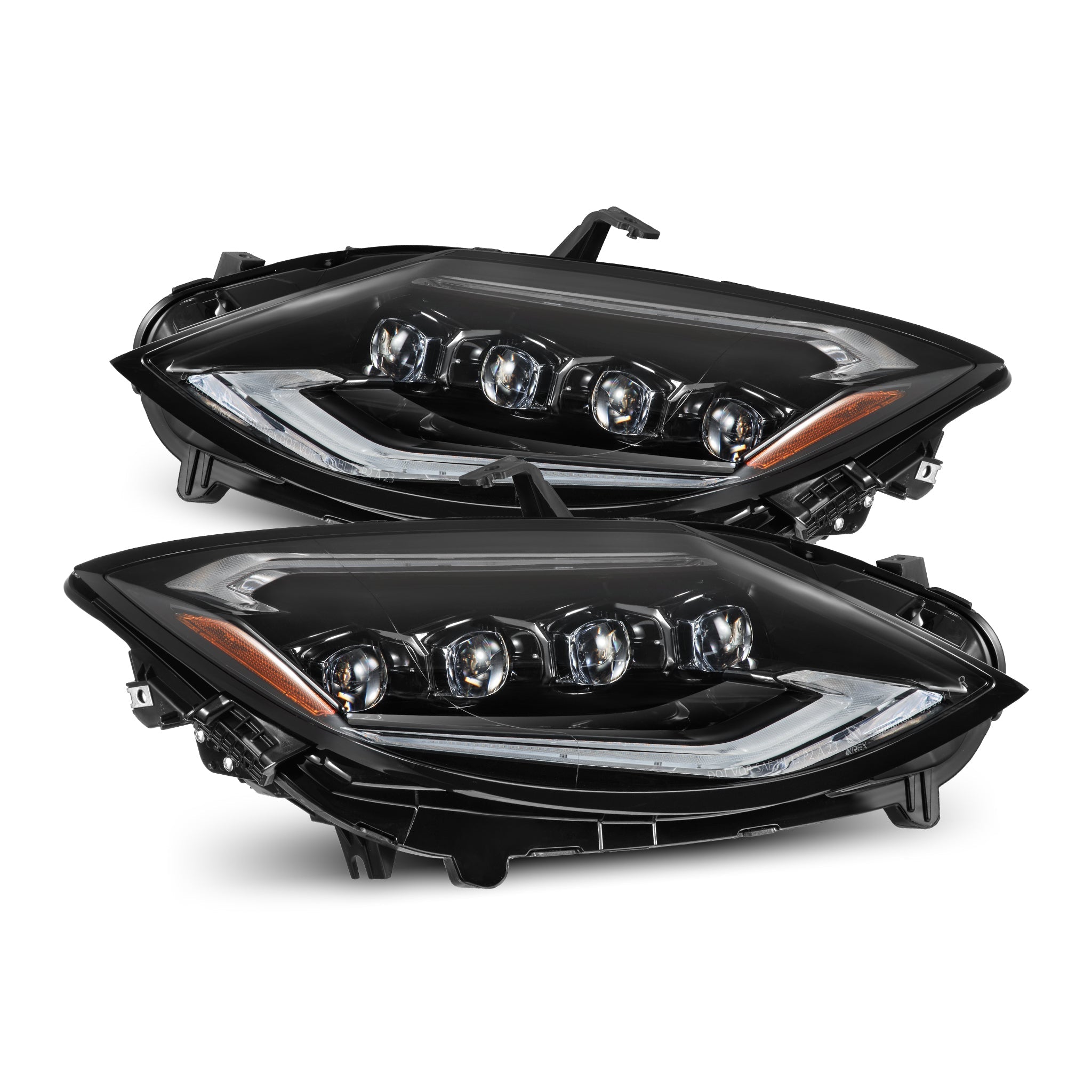 23-24 Nissan Z NOVA-Series LED Projector Headlights Alpha-Black