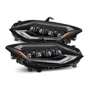 AlphaRex 23-24 Nissan Z NOVA-Series LED Projector Headlights Alpha-Blk w/Activation Light & Seq.Sig-1