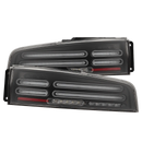 AlphaRex 23-25 Nissan Z Nova-Series Quad-Loop Style Prismatic LED Tail Lights - Black-1