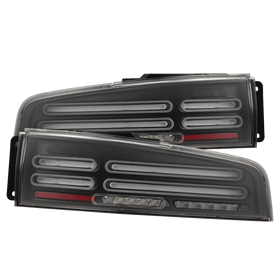 AlphaRex 23-25 Nissan Z Nova-Series Quad-Loop Style Prismatic LED Tail Lights - Black