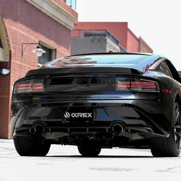 AlphaRex 23-25 Nissan Z Nova-Series Quad-Loop Style Prismatic LED Tail Lights - Black
