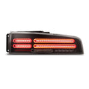 AlphaRex 23-25 Nissan Z Nova-Series Quad-Loop Style Prismatic LED Tail Lights - Black-4