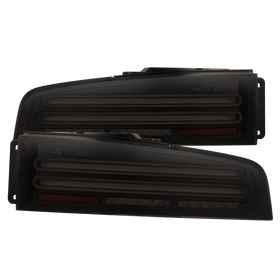 AlphaRex 23-25 Nissan Z Nova-Series Twin-Loop Style Prismatic LED Tail Lights - Alpha Black