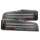 AlphaRex 23-25 Nissan Z Nova-Series Twin-Loop Style Prismatic LED Tail Lights - Black-1