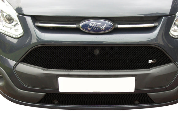 Zunsport Ford Transit Custom Front Grille Set - Black finish