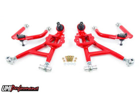 UMI Performance 93-02 GM F-Body Front A-Arm Kit Adjustable Drag