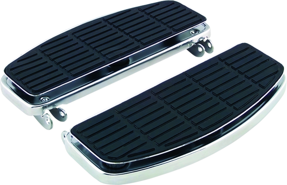 Bikers Choice 66-84 FL Chrome Late Style Floorboards Replaces H-D 50603-74TA