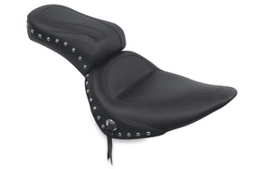 Mustang 84-06 Harley Standard Rear Tire Wide Touring 1PC Seat Regal - Black