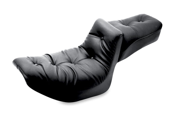 Mustang 84-06 Harley Standard Rear Tire Duke 1PC Seat Regal- Black