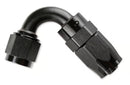 Mr. Gasket -10 AN 120 Degree Swivel Hose End - Black-1