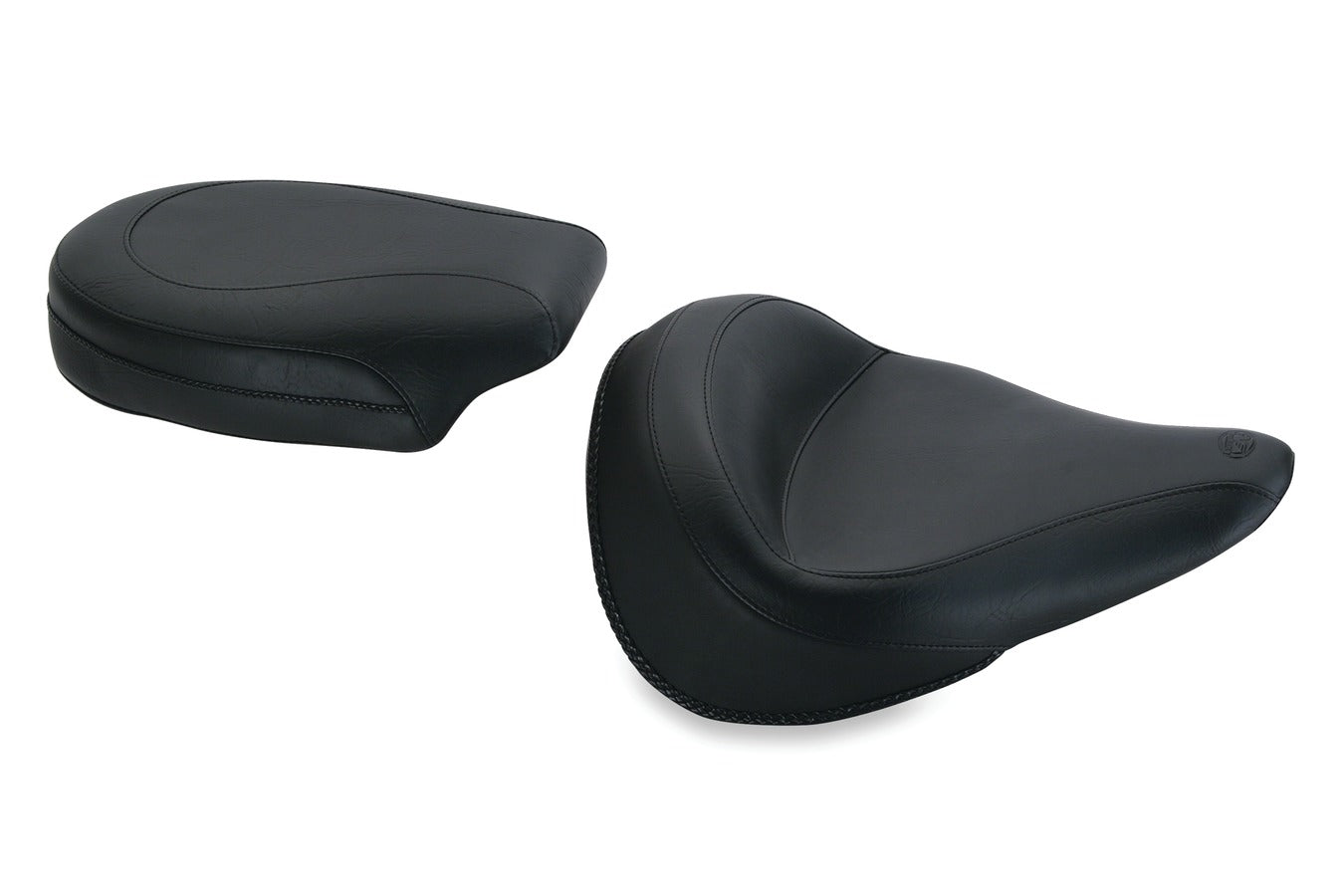 Mustang 14-21 Yamaha Bolt Standard Touring Passenger Seat - Black