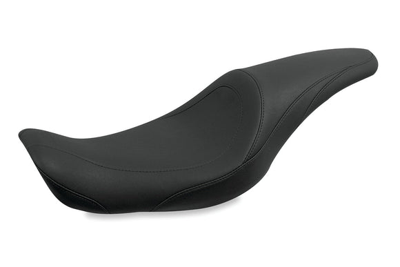 Mustang 06-17 Harley Dyna Tripper Fastback 1PC Seat - Black