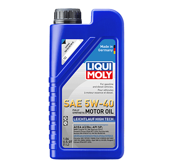 5W40 Leichtlauf High Tech Engine Oil (1 Liter) - Liqui Moly LM2331