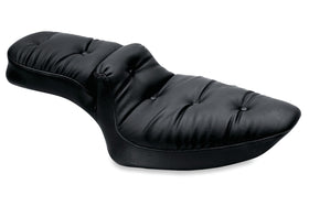 Mustang 04-21 Harley Sportster Duke 1PC Seat Regal - Black