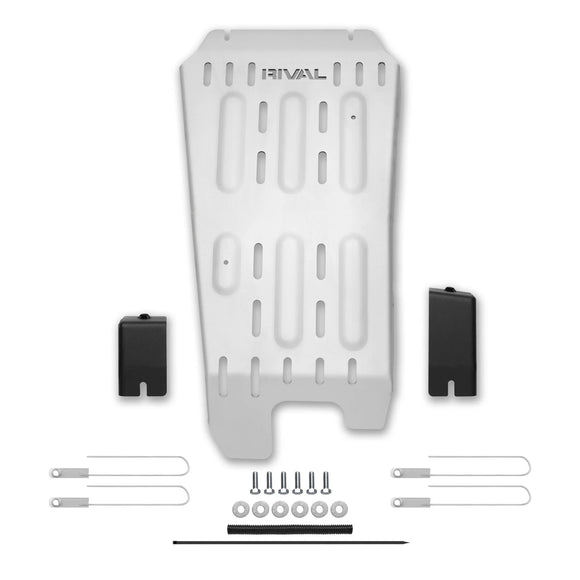 RIVAL Aluminum Catalytic Converter Skid Plate 2022-2025 Ford Maverick EcoBoost | 2020-2025 Ford Bronco Sport