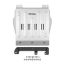 RIVAL Aluminum Transmission Skid Plate 2021-2025 Ford Bronco 2Door | 2024-2025 Ford Ranger FX4-1