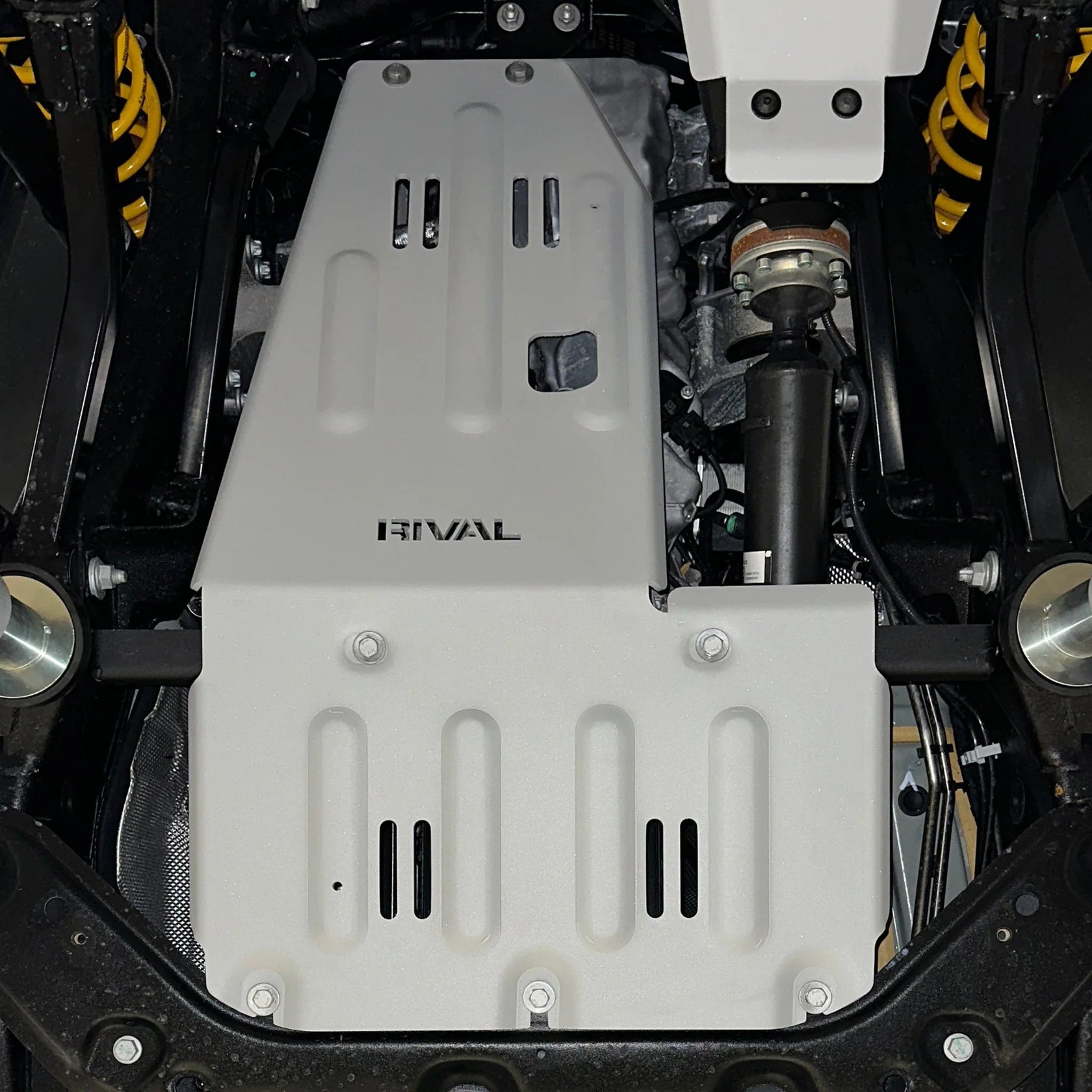 RIVAL Gen2 Aluminum Engine Transmission Catalytic Converter Skid Plate Ineos Grenadier | Ineos Quartermaster - 0