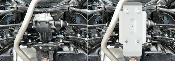 RIVAL Aluminum Differential Skid Plate 2019-2025 Subaru Forester | 2020-2025 Subaru Outback | 2018-2025 Subaru Crosstrek