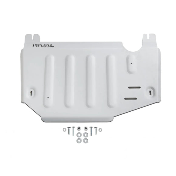 RIVAL Aluminum Transmission Skid Plate 2020-2025 Subaru Forester incl. Wilderness | 2020-2025 Subaru Outback | 2020-2025 Subaru Crosstrek