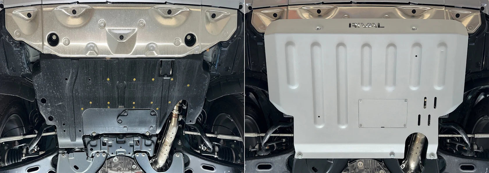 RIVAL Aluminum Engine Skid Plate 2022-2024 Subaru Forester Wilderness | 2018-2025 Subaru Crosstrek including Wilderness
