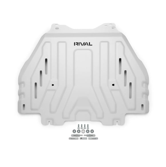 RIVAL Aluminum Transmission Catalytic Converter Skid Plate 2025 Toyota 4Runner 6Gen Gas 2024-2025 Lexus GX550